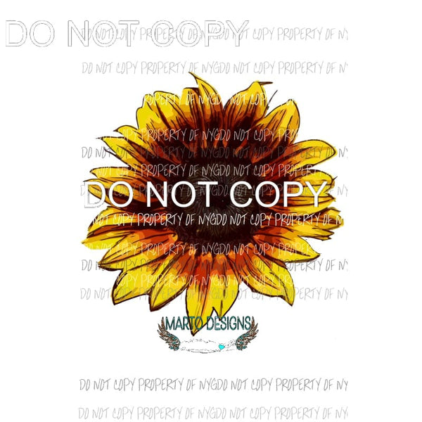 Sunflower Sublimation transfers Heat Transfer