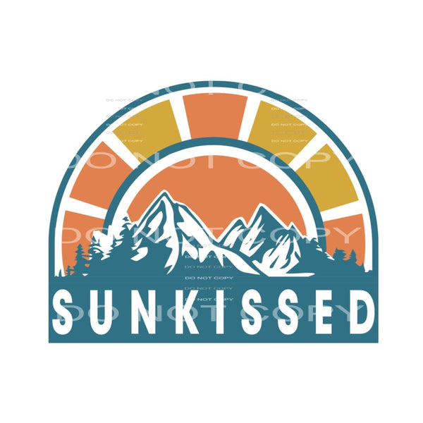 Sunkissed #293 Sublimation transfer - Heat Transfer Graphic