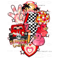 Sunset Chaser #11375 Sublimation transfer - Heat Transfer