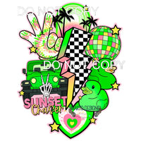 Sunset Chaser #11405 Sublimation transfers - Heat Transfer