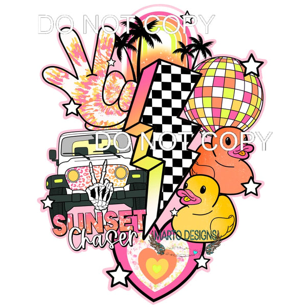 Sunset Chaser #11407 Sublimation transfers - Heat Transfer