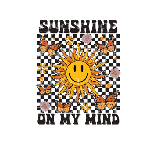 Sunshine On My Mind #4957 Sublimation transfers - Heat