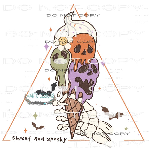 Sweet And Spooky #6820 Sublimation transfers - Heat Transfer