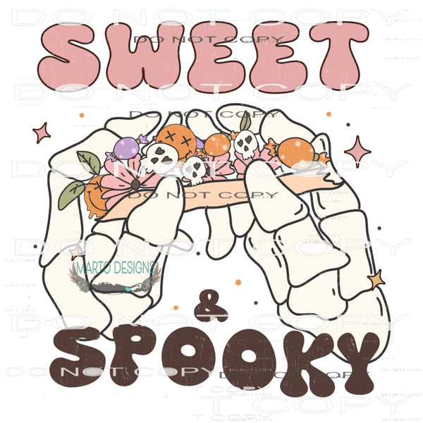 Sweet And Spooky #6829 Sublimation transfers - Heat Transfer