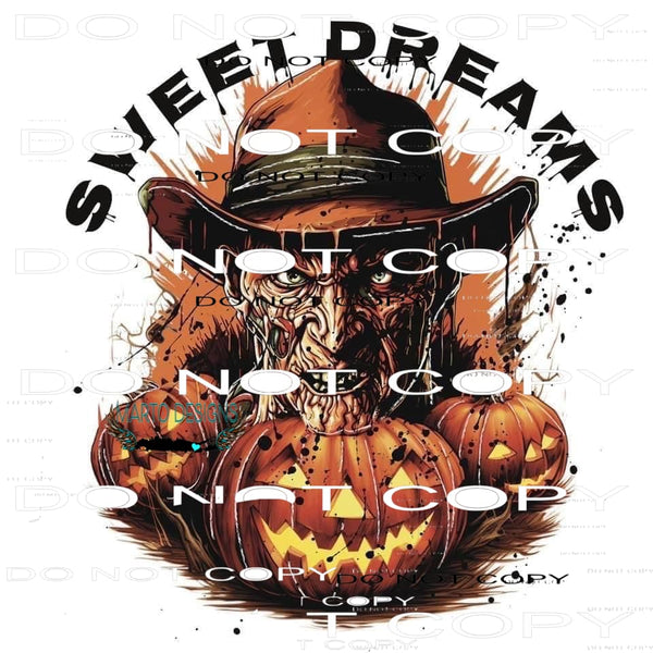 Sweet Dreams horror # 1004 Sublimation transfers - Heat