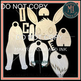 Swinging Forest Friend - LARGE 18 inch Digital Laser Cut
