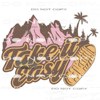 Take it Easy #11014 Sublimation transfers - Heat Transfer