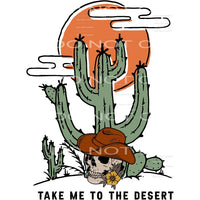 Take me to the desert # 562 Sublimation transfers - Heat