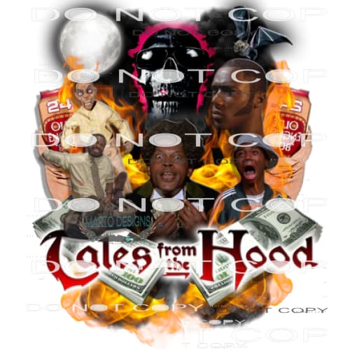 Tales From The Hood #6181 Sublimation transfers - Heat