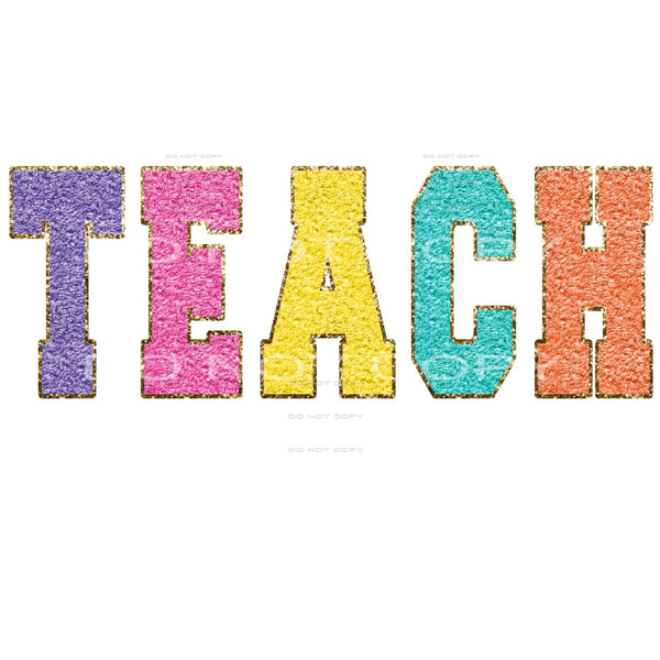 Teach # 8103 Sublimation transfers - Heat Transfer Graphic