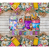 Teacher Bunny #10063 Sublimation transfers - Heat Transfer