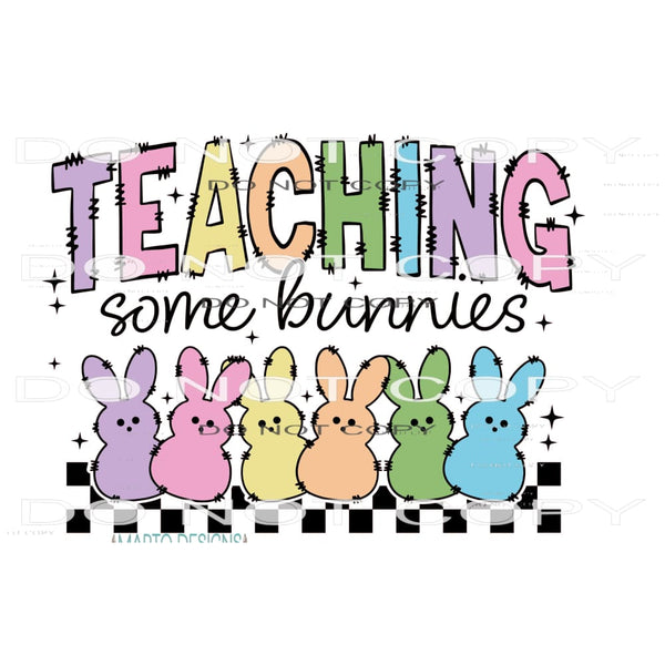 teaching some bunnies # 3126 Sublimation transfers - Heat