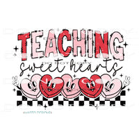 Teaching sweethearts # 123123 Sublimation transfers - Heat