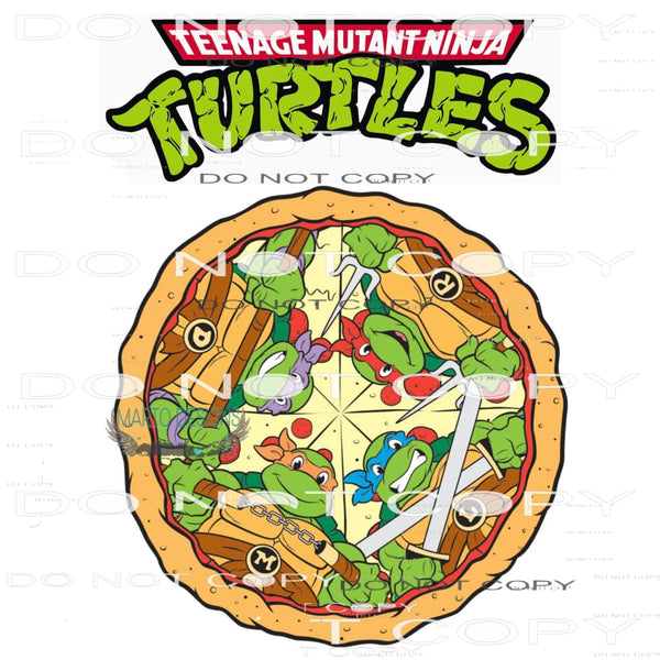 Teenage Mutant Ninga Turtles #6283 Sublimation transfers -