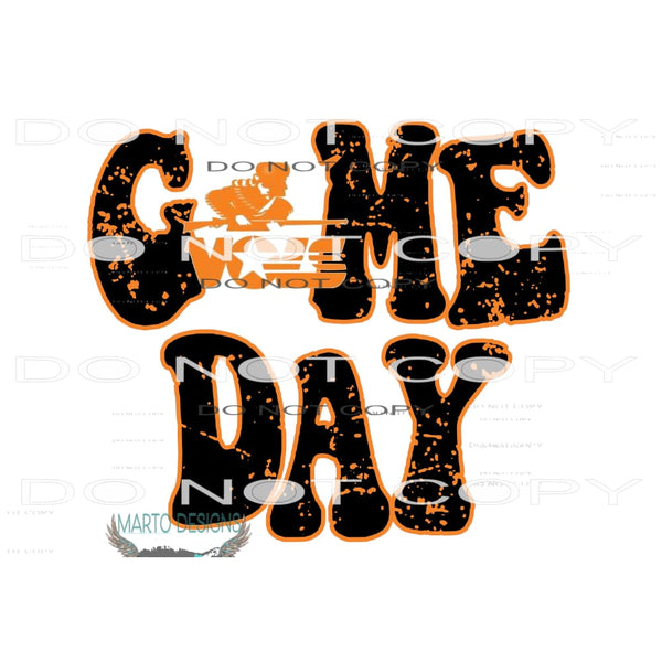 Tennessee Game Day #10965 Sublimation transfer - Heat