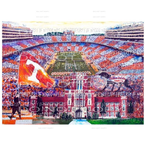 Tennessee Stadium Sublimation transfers Heat Transfer