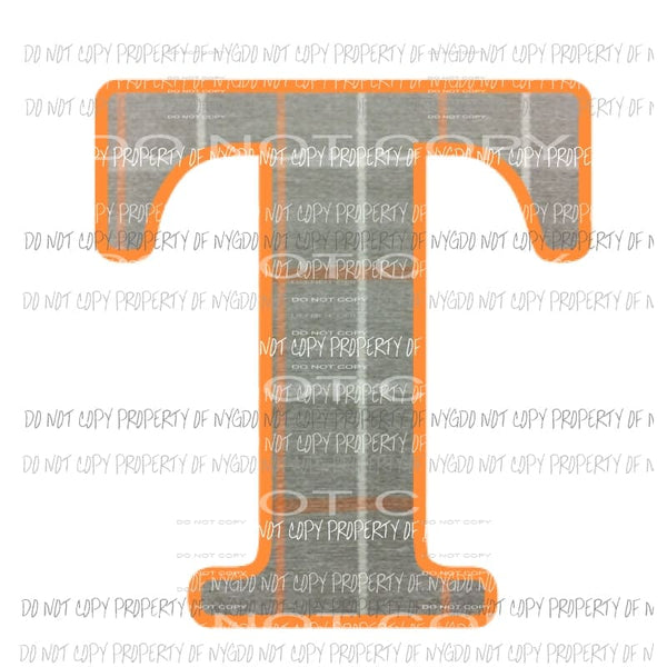 Tennessee T #1 Sublimation transfers Heat Transfer