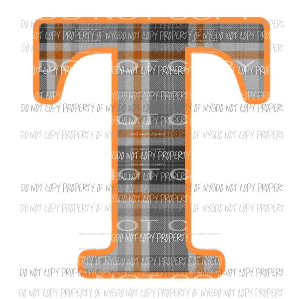 Tennessee T #2 Sublimation transfers Heat Transfer