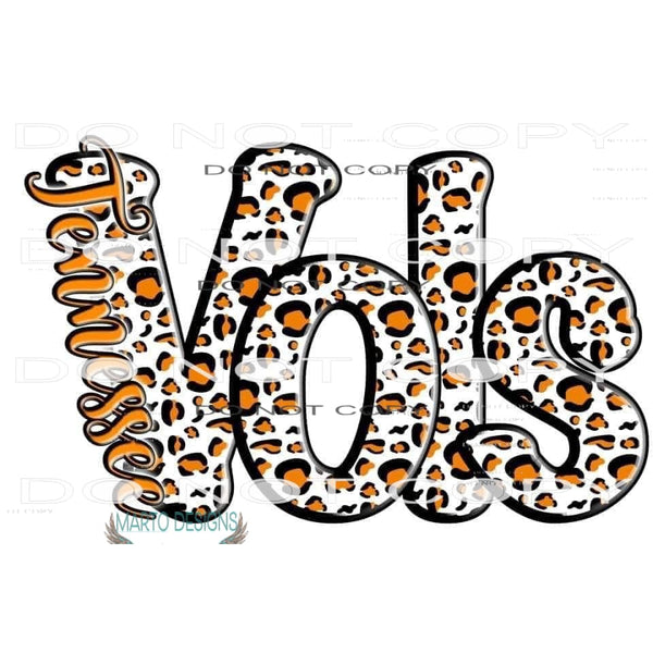 Tennessee Vols #6566 Sublimation transfers - Heat Transfer