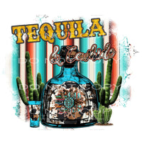 Tequila and cowhide # 596 Sublimation transfers - Heat