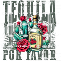 Tequila Por Favor #8853 Sublimation transfers - Heat