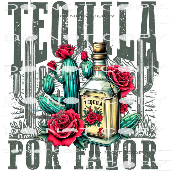 Tequila Por Favor #8853 Sublimation transfers - Heat