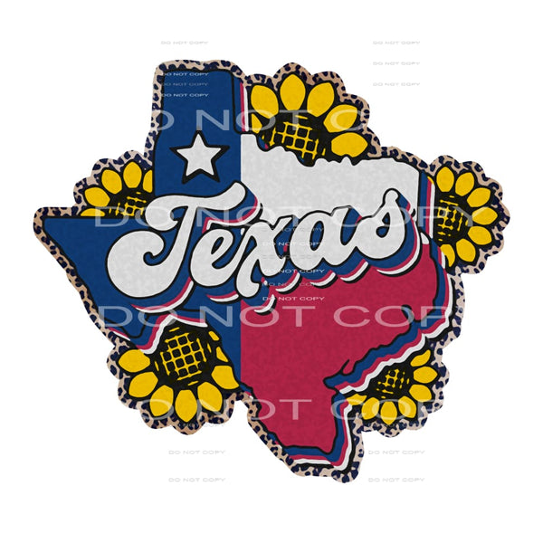 Texas #5517 Sublimation transfers - Heat Transfer Graphic