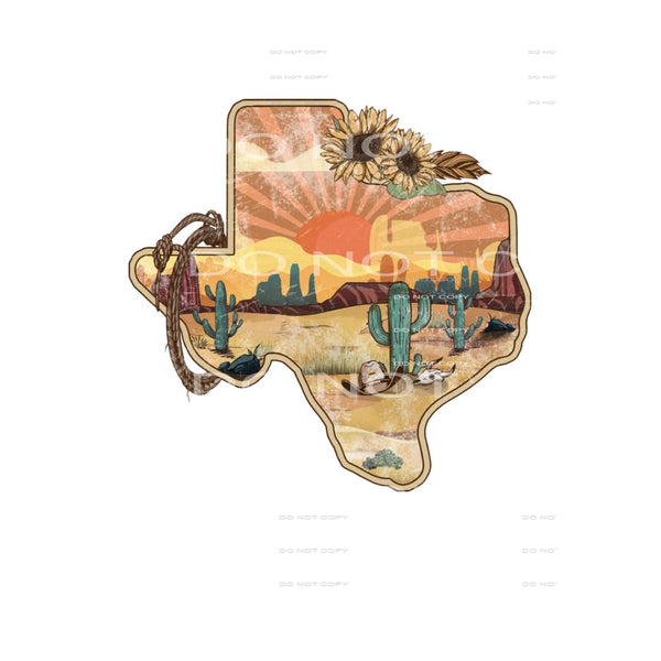 Texas #5655 Sublimation transfers - Heat Transfer Graphic