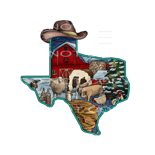 Texas # 704 Sublimation transfers - Heat Transfer Graphic