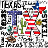 Texas American #10797 Sublimation transfers - Heat Transfer