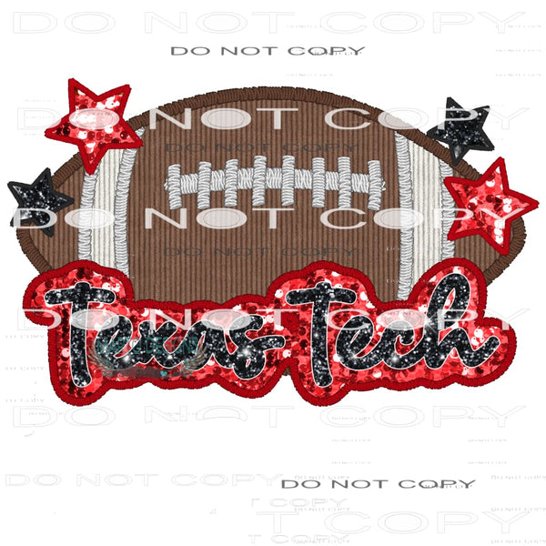 Texas Tech #6988 Sublimation transfers - Heat Transfer