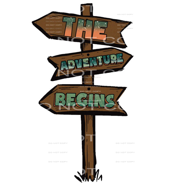 The adventure begins # 368 Sublimation transfers - Heat