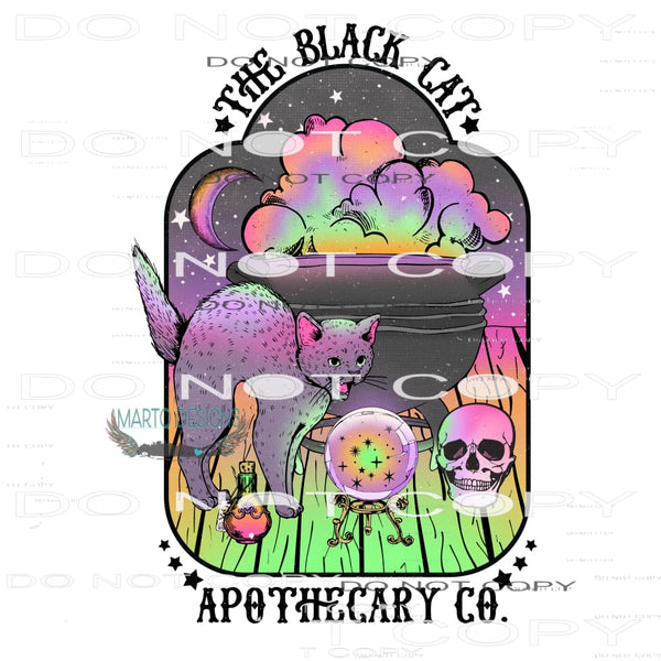 The Black Cat #7005 Sublimation transfers - Heat Transfer