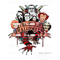 The Boys Of Halloween #6363 Sublimation transfers - Heat
