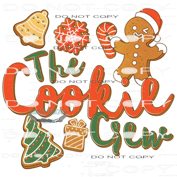 The Cookie Crew #8182 Sublimation transfers - Heat Transfer