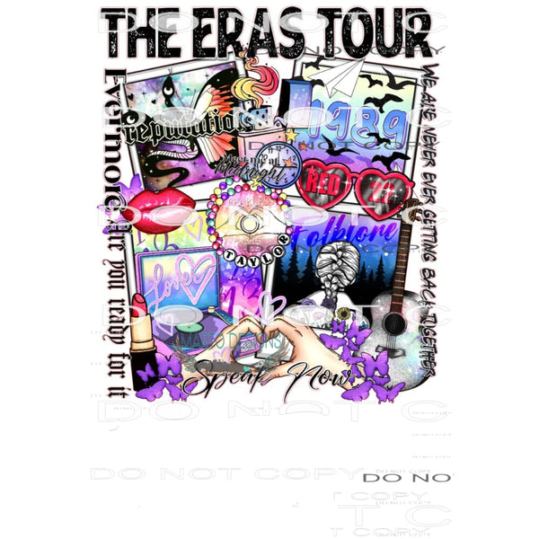 The Eras Tour #9423 Sublimation transfers - Heat Transfer
