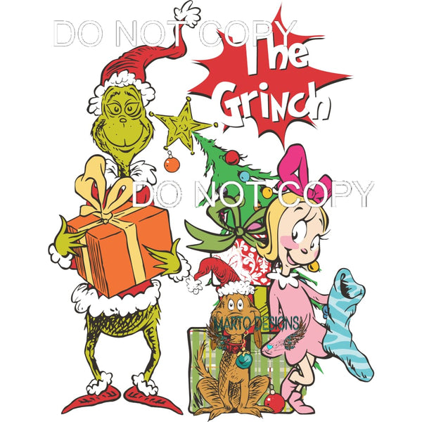 The Grinch #256 Sublimation transfers - Heat Transfer