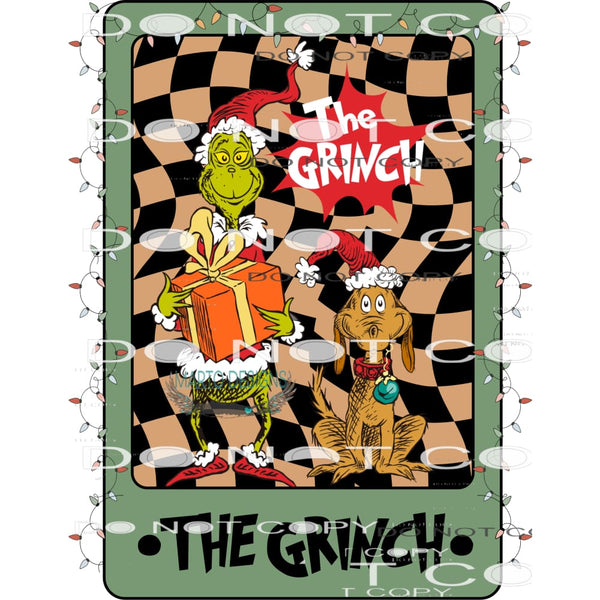 The Grinch #7155 Sublimation transfers - Heat Transfer