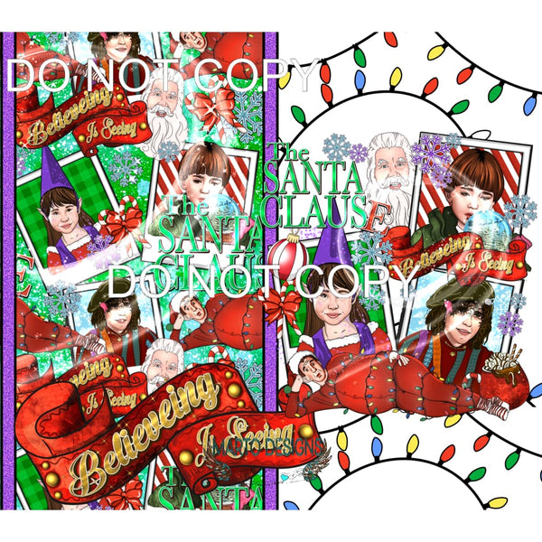 The Santa Clause #8297 Sublimation transfers - Heat Transfer