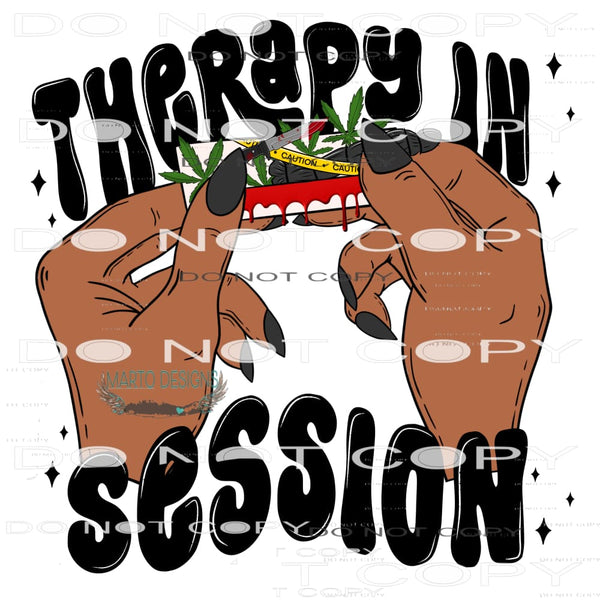 Therapy In Session #6064 Sublimation transfers - Heat