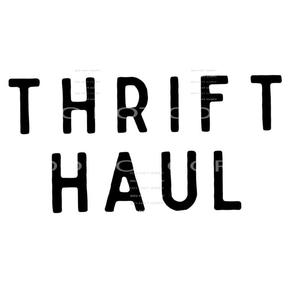 Thift Haul # 99222 Sublimation transfers - Heat Transfer