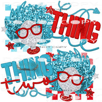 Thing 1 And Thing 2 #7505 Sublimation transfers - Heat