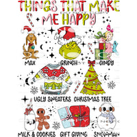 Things That Made Me Happy #7097 Sublimation transfers - Heat