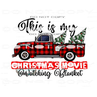 This Is My Christmas Movie Watching Blanket #8431