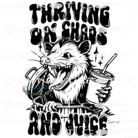 Thriving On Chaos And Juice #9147 Sublimation transfers -