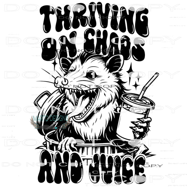 Thriving On Chaos And Juice #9147 Sublimation transfers -