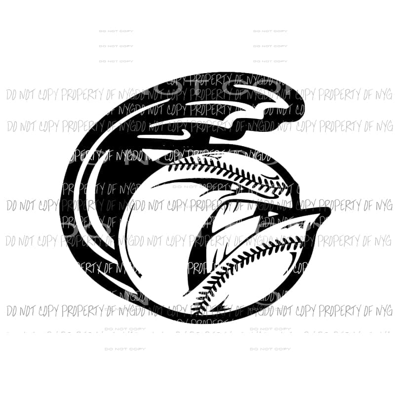martodesigns - Tidal wave baseball custom Sublimation