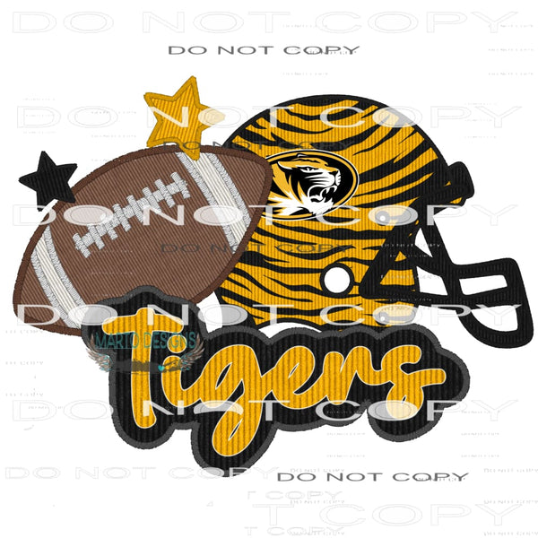 Tigers #7081 Sublimation transfers - Heat Transfer Graphic
