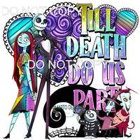 Till Death Do Us Part #8978 Sublimation transfers - Heat
