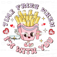 Time Fries #11217 Sublimation transfer - Heat Transfer